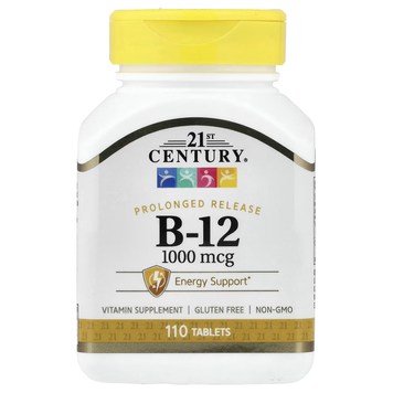Vitamin B-12 Slow Release 1000 mg - 110 tablets