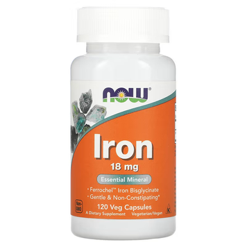 Iron Iron 18 mg - 120 capsules