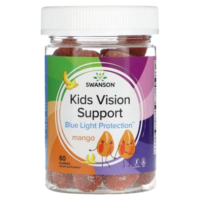 Підтримка Зору для Дітей Kids Vision Support - 60 жувальних цукерок Манго 2023-10-2305 фото