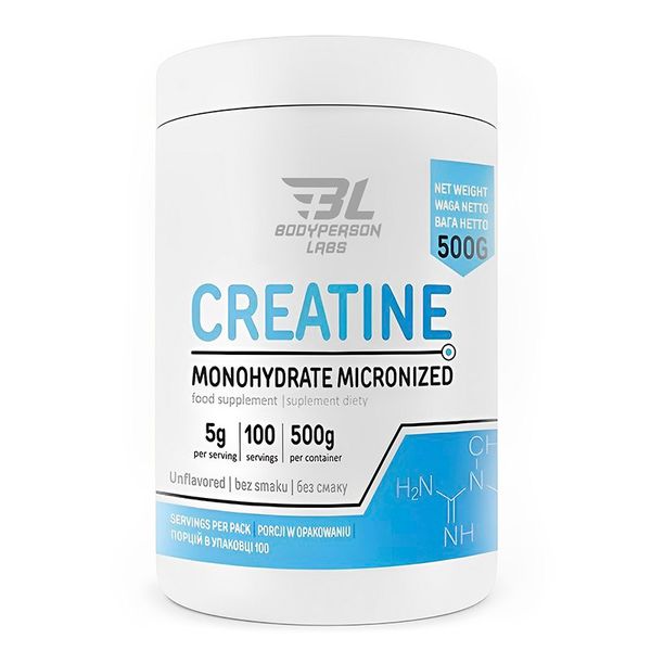 Креатин Моногідрат Creatine Monohydrate - 500г Без Смаку 100-97-7119051-20 фото