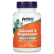 NOW Calcium & Magnesium - 100 tablets