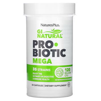 Пробіотики Мега 120 млрд Gi Natural Probiotic Mega - 30 капсул 2023-10-2372 фото