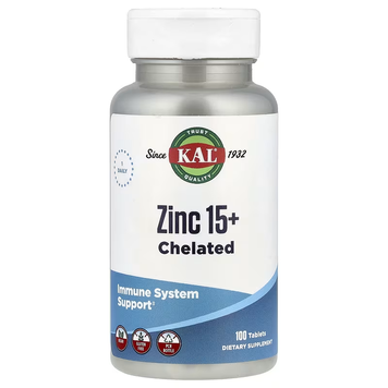 Zinc Chelate with Betaine 15 mg - 100 tablets