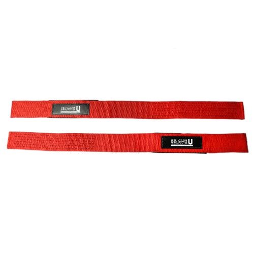 Атлетические Лямки для Тяги Traction straps BU4001 - Красные 2022-10-2348 фото