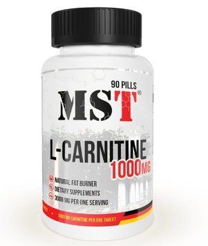MST Карнитин L-Carnitine 1000 мг &ndash; 90 таблеток 11547-01 фото