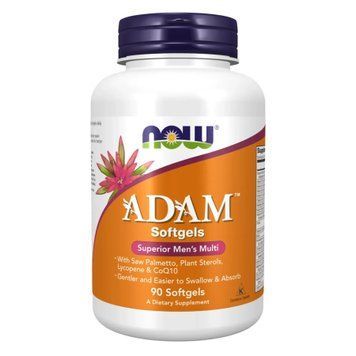 NOW Вітаміни для чоловіків ADAM - 90 софтгель 2022-10-0111 фото