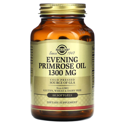 Олія Примули Вечірньої Evening Primrose Oil 1300мг - 60 софтгель 2022-10-1985 фото