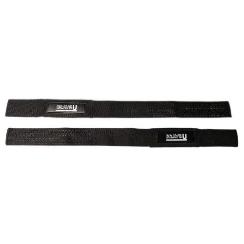 Атлетические Лямки для Тяги Traction straps BU4002 - Чёрные 2022-10-2349 фото