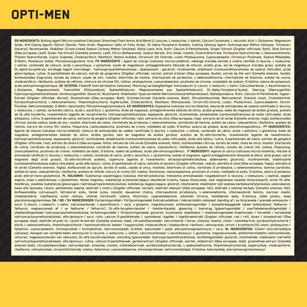 Комплекс для Чоловіків Opti-men (EU) - 180 таблеток 986883 фото