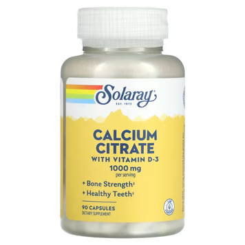 Цитрат Кальция с Витамином Д3 Calcium Citrate D3 1000мг - 90 капсул 2022-10-2445 фото