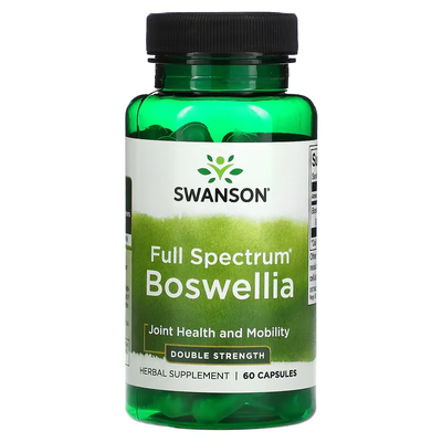 Босвелія повного спектру дії Boswellia Double Strength 800 мг - 60 капсул 100-35-0648434-20 фото