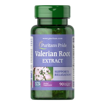 Екстракт Кореня Валеріани Valerian Root Extract - 90 софтгель 2022-10-2930 фото