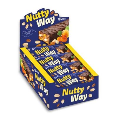 Злаковий Батончик Nutty Way - 20x40г Глазурований 100-40-5122479-20 фото