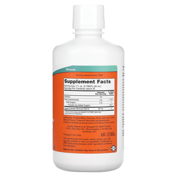 Колоїдні Мікроелементи Colloidal Minerals Raspberry - 946 мл із Малиновим смаком 2022-10-2581 фото
