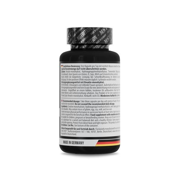 MST&reg; Creatine Monohydrate 3400 mg - 90 caps