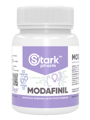 Модафинил Modafinil 100 мг - 10 таб 100-51-4266733-20 фото