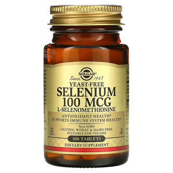 Селен (L-Селенометионина) 100 мкг &ndash; 100 таблеток 18215-01 фото
