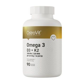 Omega 3 D3 + K2 (90 caps) 18904-01 фото