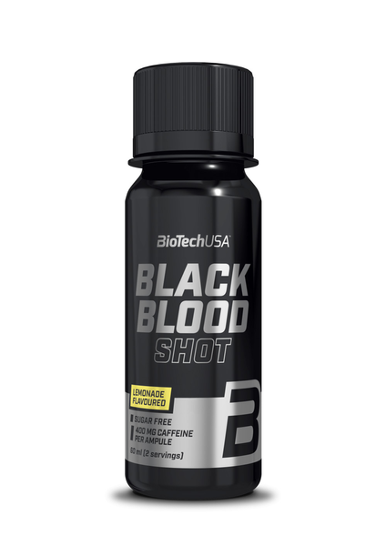 Pre-Workout Complex Black Blood Shot - 20x60 ml Sugar Free