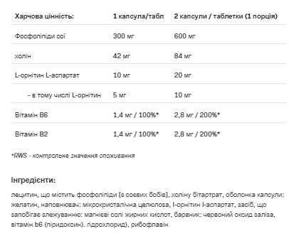 Комплекс для Підтримки Здоров'я Печінки Livsupport - 60 капсул 100-56-4090181-20 фото