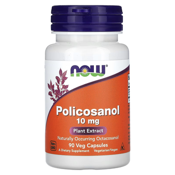 Полікозанол Policosanol 10мг - 90 вег.капсул 100-71-3449725-20 фото
