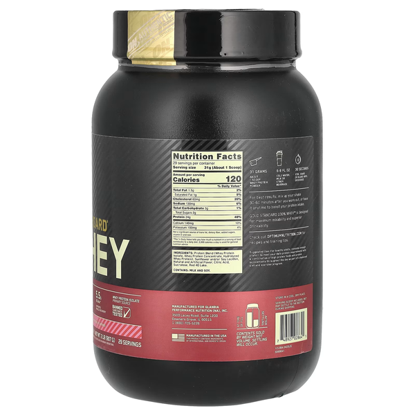 Complex Whey Protein with BCAA Gold Standard - 900 g