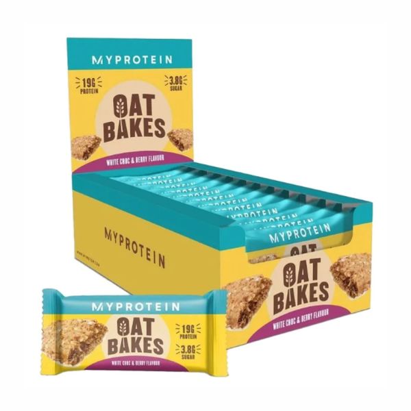 Вуглеводно - Протеїнове печиво Oat Bakes - 12x75г Білий Шоколад з Ягодами 2022-10-0149 фото