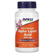 NOW Alpha Lipoic Acid with Grape Seed Extract and Bioperine 600 mg - 60 veg. capsules