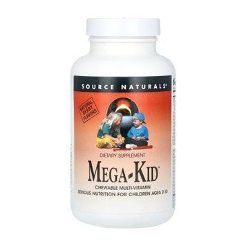 Мультивітаміни для Дітей від 2 років Mega-Kid&trade; - 30 жувальних таблеток 2023-10-2692 фото