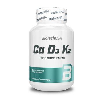 Calcium with Vitamins D-3 and K-2 - 90 capsules