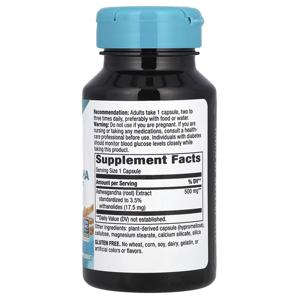 Ashwagandha root extract - 60 veg capsules