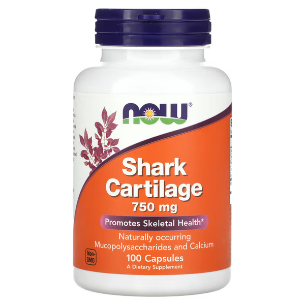 Акулячий Хрящ Shark Cartilage 750 мг - 100 капсул 100-17-9129764-20 фото