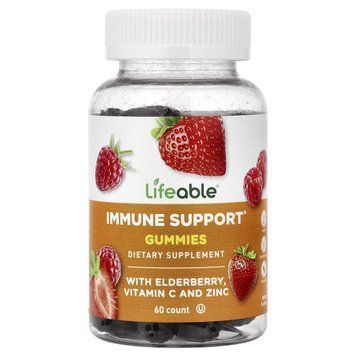 Immunity Support Complex with Black Elderberry Extract - 60 chewable tablets