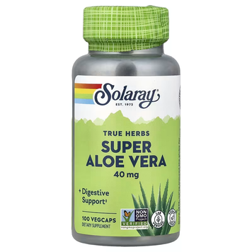 Aloe Vera Concentrate with Herbal Supplements 40 mg - 100 veg. capsules