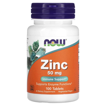 Цинк Zinc Gluconate 50 мг - 100 таб 2022-10-0044 фото