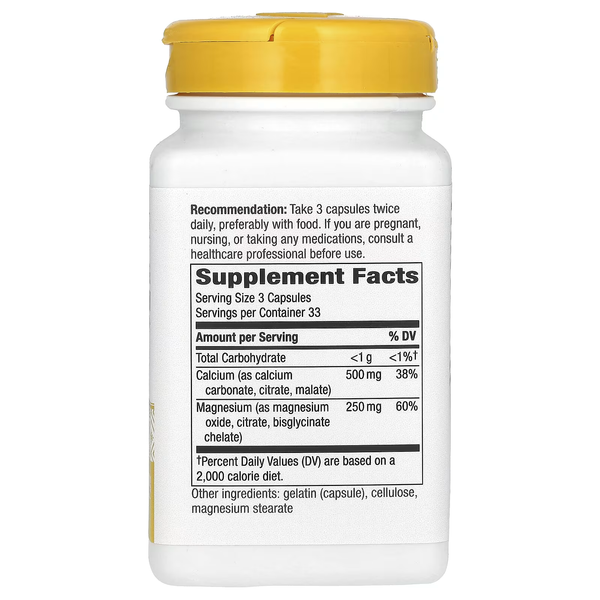 Calcium-Magnesium Complex of Microelements with Calcium and Magnesium - 100 capsules