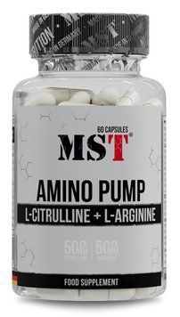 MST&reg; Amino Pump Комплекс L-цитрулина L-аргинина 500/500 мг &ndash; 60 капсул 23283-01 фото