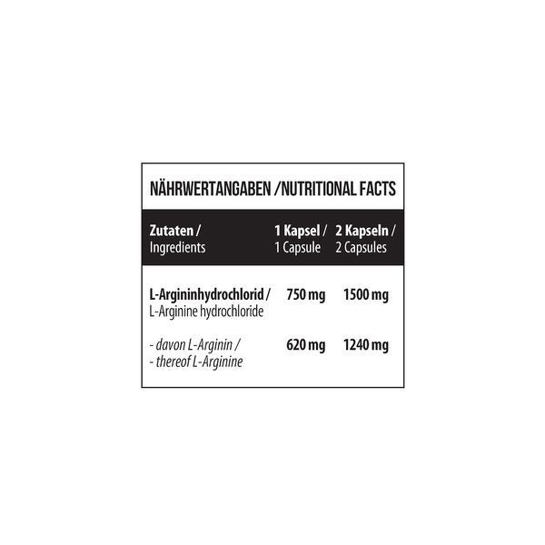 MST&reg; Аргінін Вегетаріанський L-Arginine Vegetarian 1500 мг - 240 капсул 23966-01 фото