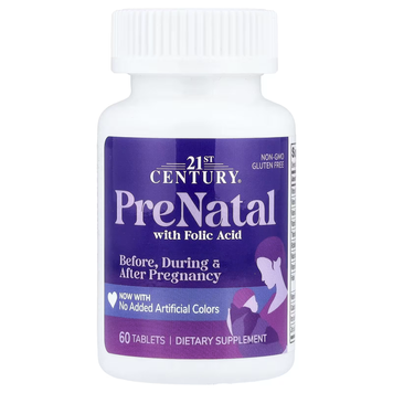 Prenatal Complex with Folic Acid - 60 tablets