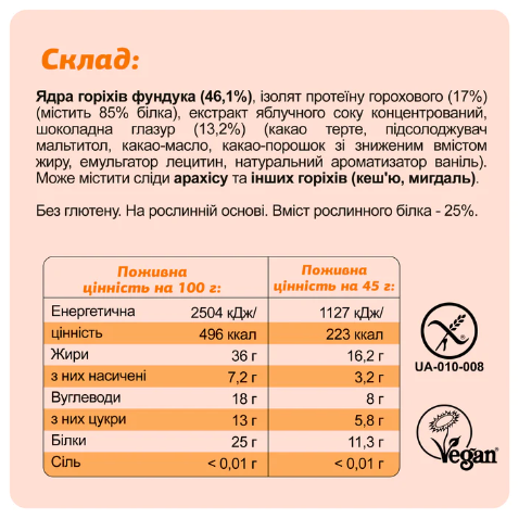 Протеиновые Батончики без лактозы и глютена Mini Box Protein - 4x45г 2022-10-1491 фото