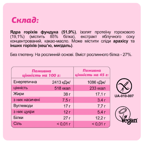 Протеиновые Батончики без лактозы и глютена Mini Box Protein - 4x45г 2022-10-1491 фото