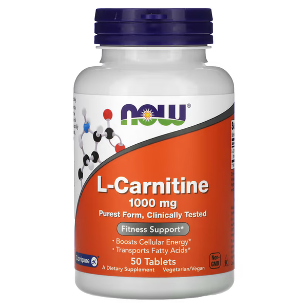 Л-Карнітин в таблетках Carnitine 1000мг - 50 таб 2022-10-0417 фото