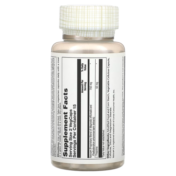 Поддержка Покоя и Настроения Total Calm Mood Support &ndash; 30 вег.капсул 2023-10-2402 фото