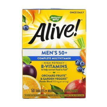 Полный Витаминный Комплекс для Мужчин от 50 лет Men's 50+ Complete Multivitamin - 50 таб 2022-10-1714 фото