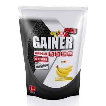 Gainer with Amino Acid Complex + 10 Vitamins Gainer - 2000g Banana