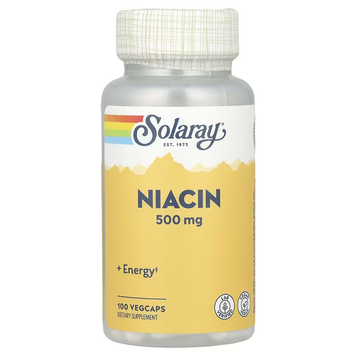 Niacin (Vitamin B-3) 500 mg - 100 veg. capsules
