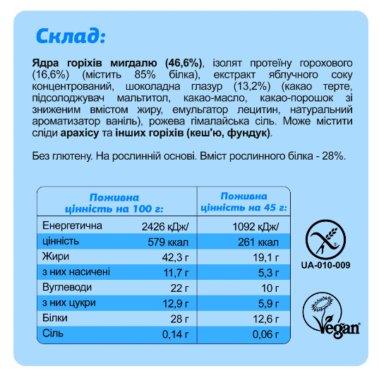 Микс Протеиновых Батончиков FIZI Protein Box - 10x45г 2022-10-0935 фото