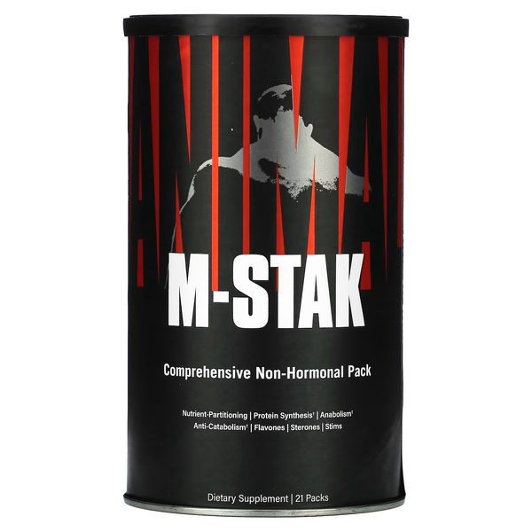 Бустер для Збільшення М'язової Маси (М-Старк) Animal M-Stak - 21 порція 100-87-7426965-20 фото