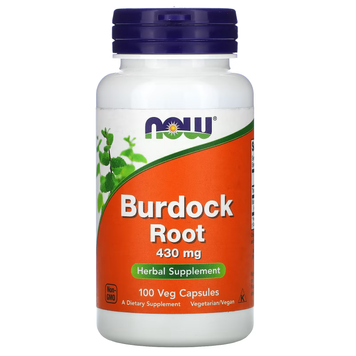 Корінь Лопуха Burdock Root 430мг - 100 вег.капсул 2022-10-2635 фото