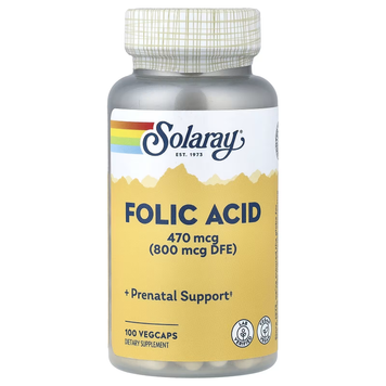 Folic Acid 470 mcg (800 mcg DFE) - 100 caps